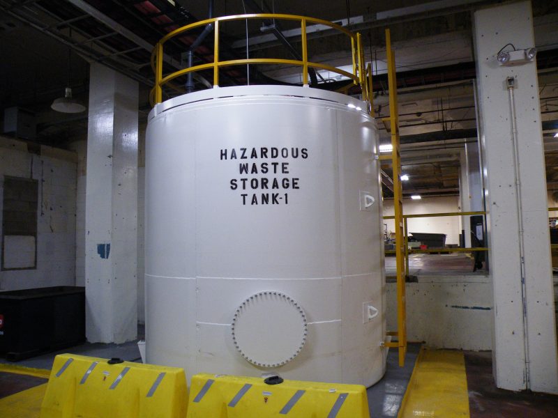 Hazardous Waste Tank - Certifitcation of New Tank